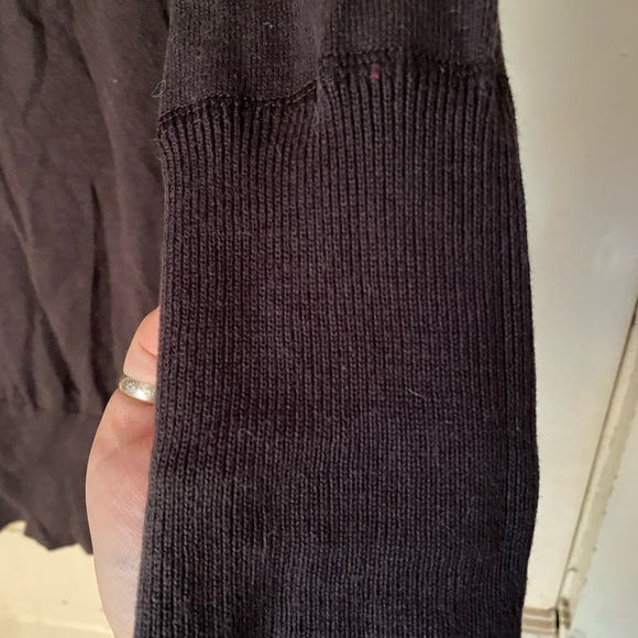 Lightweight dark grey Button up Cardigan - Picture 4 of 4